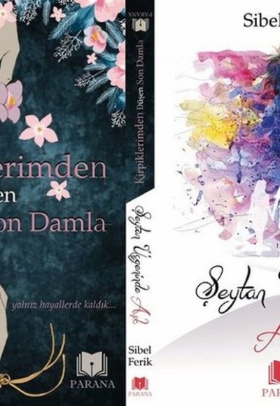 Şeytan Üçgeninde Aşk / Kirpiklerimden Düşen Son Damla - İki Kitap Bir Arada