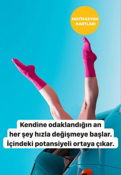 Her Güne Bir Motivasyon Kartı