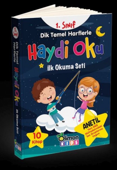 1. Sınıf Dik Temel Hartflerle Haydi Oku İlk Okuma Seti Anetil