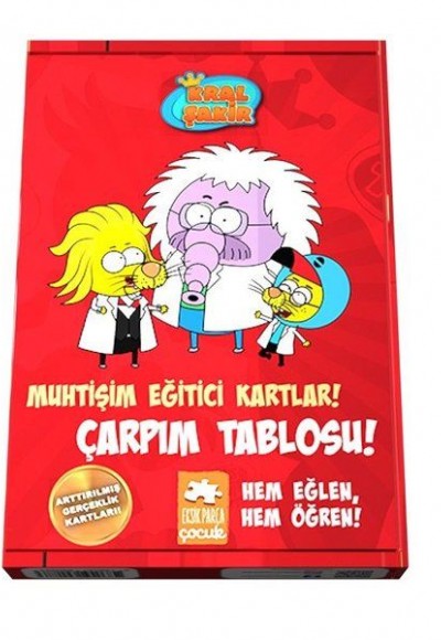 Muhtişim Eğitici Kartlar! - Çarpım Tablosu!