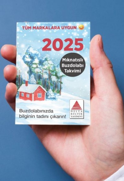 2025 Mıknatıslı Buzdolabı Takvimi