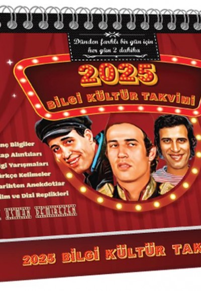 2025 Bilgi Kültür Takvimi