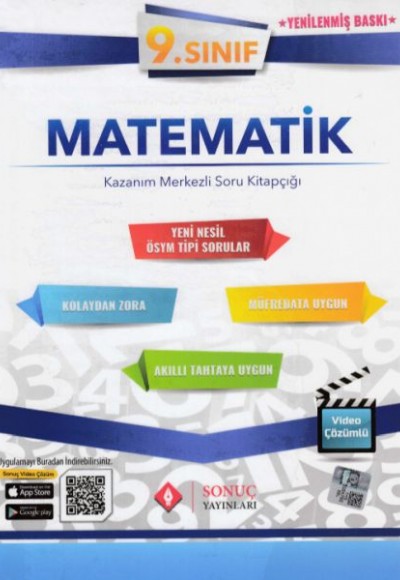 Sonuç 9. Sınıf Matematik Kazanım Merkezli Soru Kitapçığı