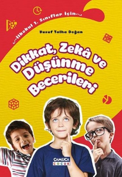 İlkokul 1. Sınıflar İçin Dikkat, Zeka ve Düşünce Becerileri (5 Kitap Takım)