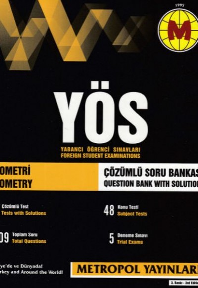 Metropol YÖS Geometri Çözümlü Soru Bankası (Yeni)