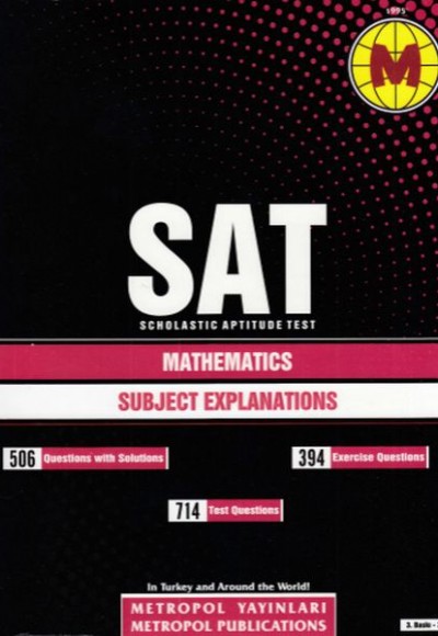 Metropal SAT Mathematics Subject Explanations (Yeni)