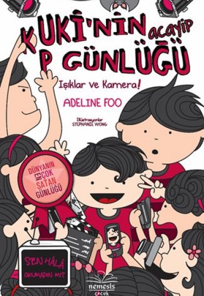 Kuki’nin Acayip Günlüğü - Işıklar ve Kamera -4- (Ciltli)