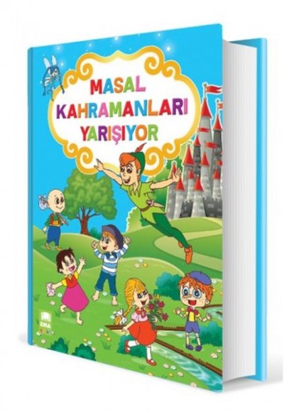 Masal Kahramanları Yarışıyor (Ciltli)