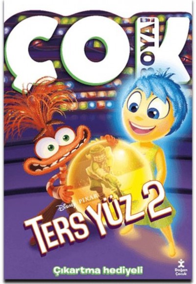 Ters Yüz 2 - Çok Boya! Çıkartmalı Dev Boyama Kitabı