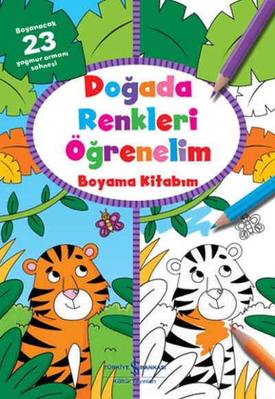 Doğada Renkleri Öğrenelim Boyama Kitabım