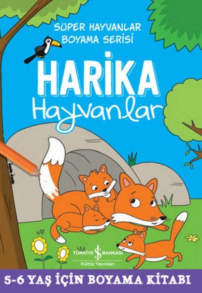 Harika Hayvanlar - Süper Hayvanlar Boyama Serisi