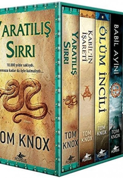 Tom Knox Macera Gerilim Serisi Kutulu Özel Set (5 Kitap)