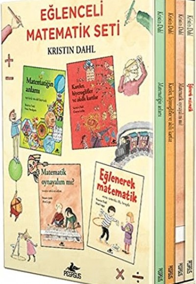 Eğlenceli Matematik Kutulu Özel Set (4 Kitap)