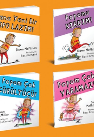 Bana Yeni Bir Popo Lazım Serisi - 4 Kitap