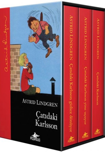 Çatıdaki Karlsson Serisi Kutulu Özel Set - (3 Kitap) – Ciltli