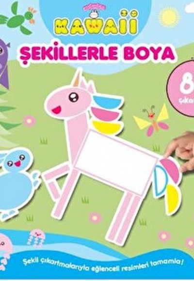 Sevimliler Kawaii Şekillerle Boya