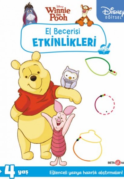 Disney Eğitsel Winnie the Pooh El Becerisi Etkinlikleri Yazıya Hazırlık