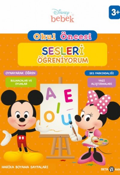 Disney Eğitsel Okul Öncesi Sesleri Öğreniyorum