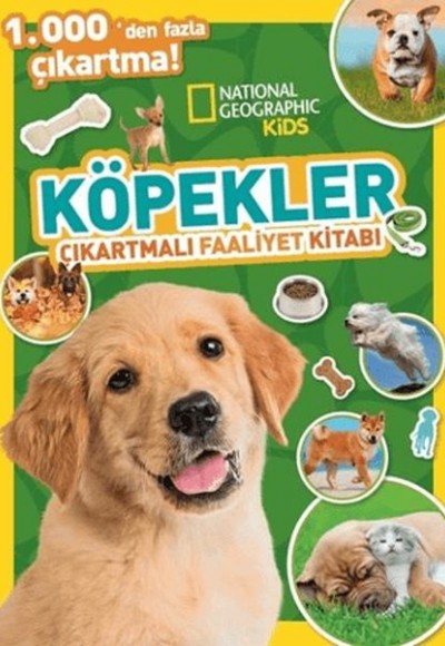 National Geographic Kids Köpekler Çıkartmalı Faaliyet Kitabı