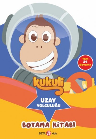 Kukuli Uzay Yolculuğu Boyama Kitabı