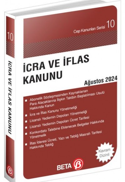 Cep 10 - İcra ve İflas Kanunu