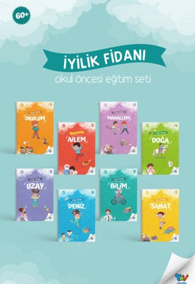 İyilik Fidanı Eğitim Seti (8 Kitap)