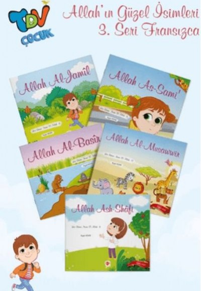 Les Beaux Noms D' Allah ( Allahın Güzel İsimleri 3 Set 5 Kitap )