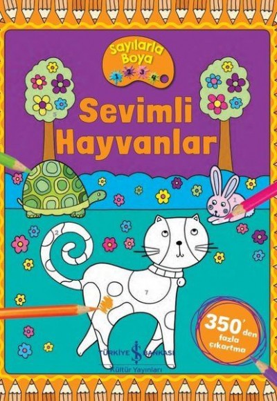 Sevimli Hayvanlar - Sayılarla Boya