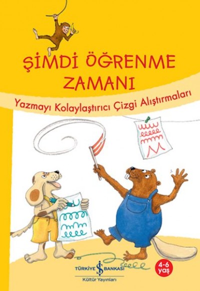 Şimdi Öğrenme Zamanı - Yazmayı Kolaylaştırıcı Çizgi Alıştırmaları