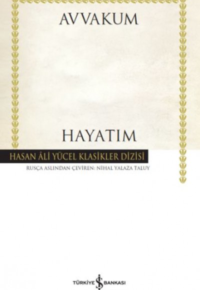 Hayatım - Hasan Ali Yücel Klasikleri (Ciltli)