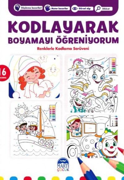 Kodlayarak Boyamayı Öğreniyorum 4 - Renklerle Boyama Serüveni