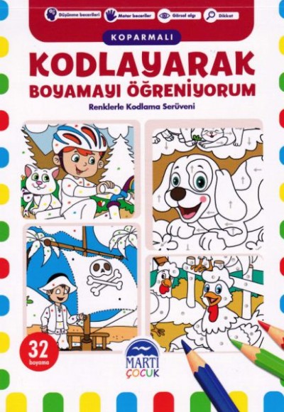 Kodlayarak Boyamayı Öğreniyorum Koparmalı 2 - Renklerle Kodlama Serüveni