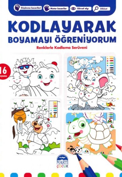 Kodlayarak Boyamayı Öğreniyorum 3 - Renklerle Kodlama Serüveni