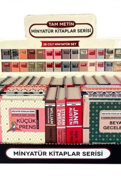 Minyatür Kitaplar Serisi - 28 Kitap Takım