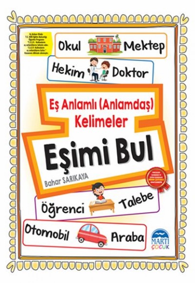 Eşimi Bul - Eş anlamlı (Anlamdaş) Kelimeler