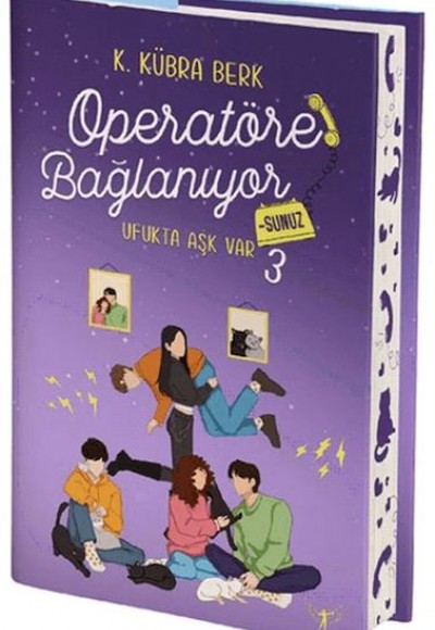 Operatöre Bağlanıyorsunuz 3 - Ufukta Aşk Var ( Yan Boyamalı ) - Ciltli