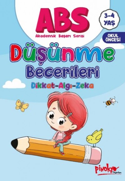 ABS 3-4 Yaş Düşünme Becerileri Dikkat-Algı-Zeka