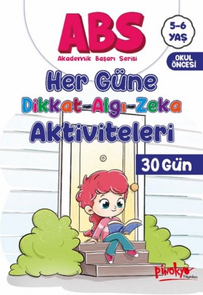 ABS 5-6 Yaş Her Güne Dikkat-Algı-Zeka Aktiviteleri 30 Gün