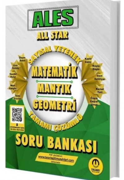 Tasarı Yayınları 2025 ALES All Star Sayısal Yetenek Matematik Mantık Geometri Soru Bankası