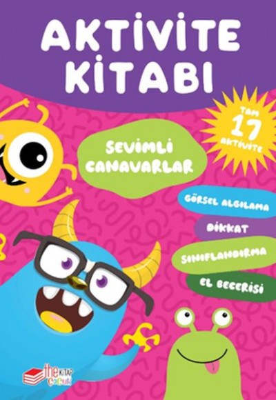 Loli Papi Serisi Aktivite Kitabı: Sevimli Canavarlar