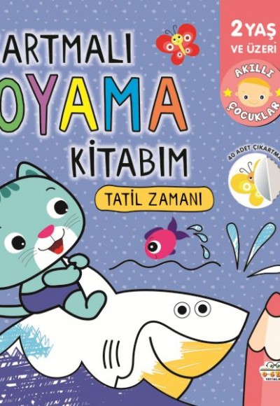 Çıkartmalı Boyama Kitabım-Tatil Zamanı