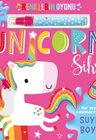 Renklerin Oyunu – Unicorn Sihri (Su Doldurulabilir Kalemli)