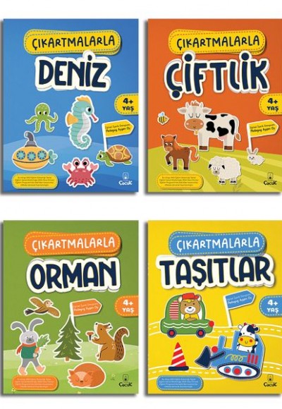 Çıkartmalarla Etkinlik Serisi (4Kitap)