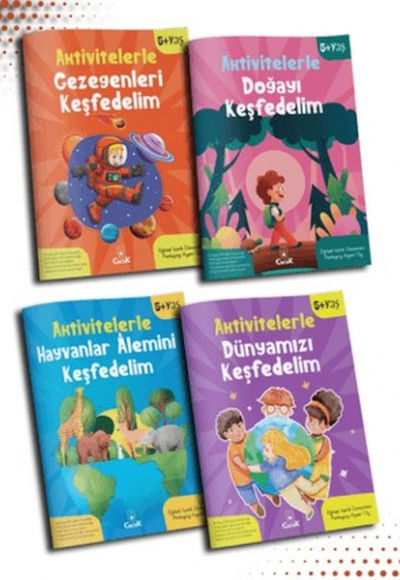 Aktivitelerle Keşfedelim Serisi (4 Kitap)