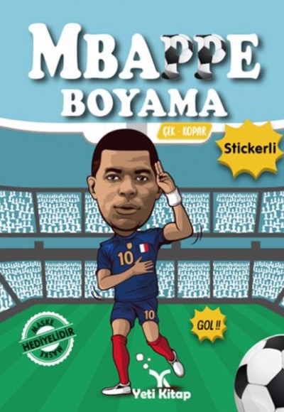 Mbappe Boyama Kitabı