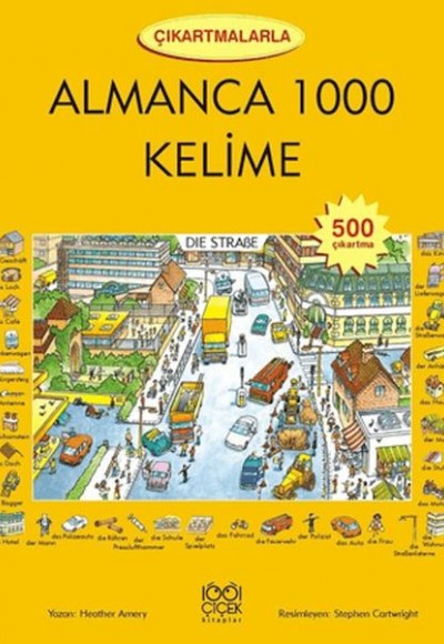 Çıkartmalarla Almanca 1000 Kelime