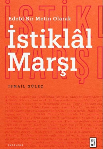 Edebî Bir Metin Olarak İstiklâl Marşı