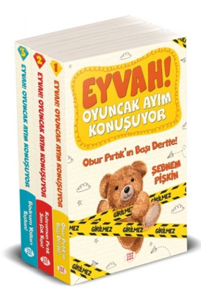 Eyvah! Oyuncak Ayım Konuşuyor Set (3 Kitap Takım)