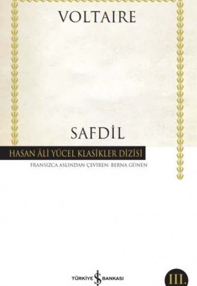 Safdil - Hasan Ali Yücel Klasikleri