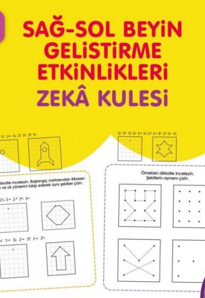 Sağ-Sol Beyin Geliştirme Etkinlikleri -  Zeka Kulesi